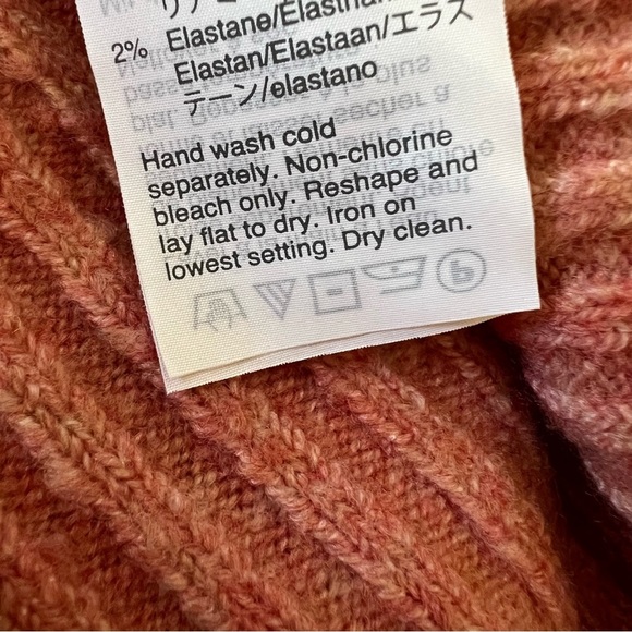 MADEWELL Colorblock Midi Sweater Dress in Coziest Yarn, size L - Picture 12 of 15